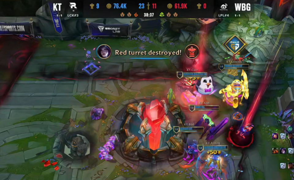 WBG轻取100T，BDD操刀奇招英雄翻盘峡谷大战2025世界赛，成为赛场最大亮点的简单介绍